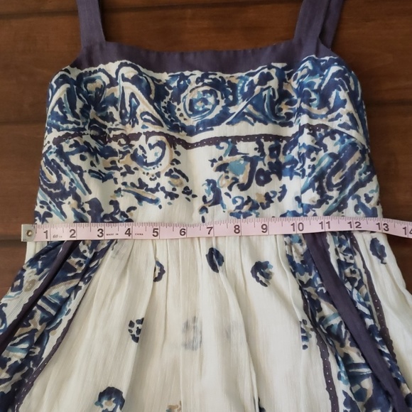 Anthropologie blue dress - Picture 4 of 6